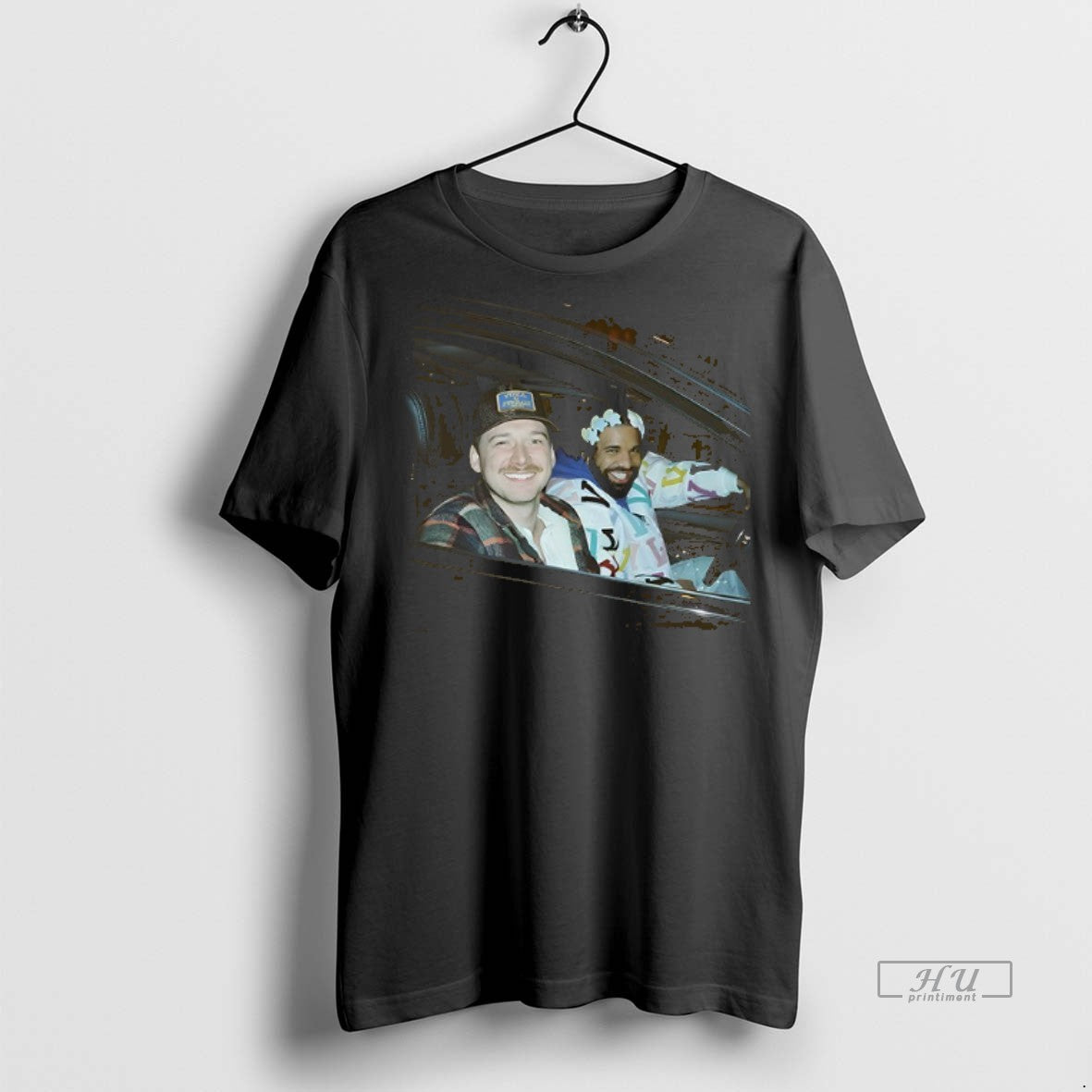 Trending Morgan Wallen And Drake In Car Tee Shirt Sweater