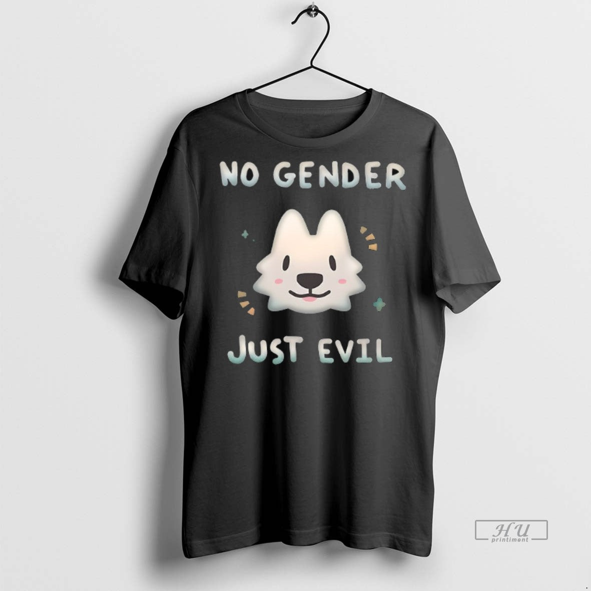 Trending No Gender Just Evil Tee Shirt Sweater