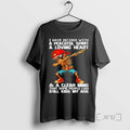 Trending Skull I Have Decided With A Peaceful Spirit A Loving Heart Premium T Shirts Hoodie, Sweatshirt | CoreVibeTees.com