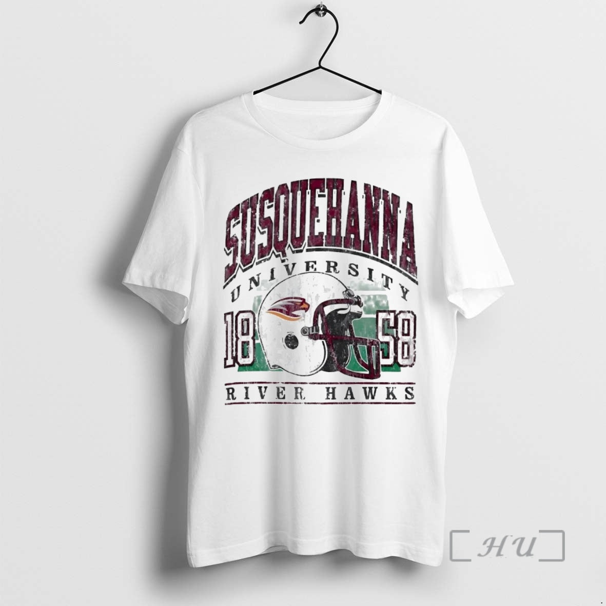 Trending Susquehanna University River Hawks Helmet Est 1858 T-Shirts, Hoodie, Sweatshirt | CoreVibeTees.com