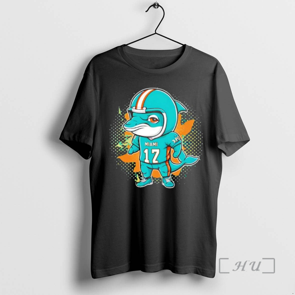 Trending The Dolphins Miami Dolphins Football Cartoon Black T-Shirts, Hoodie, Sweatshirt | CoreVibeTees.com