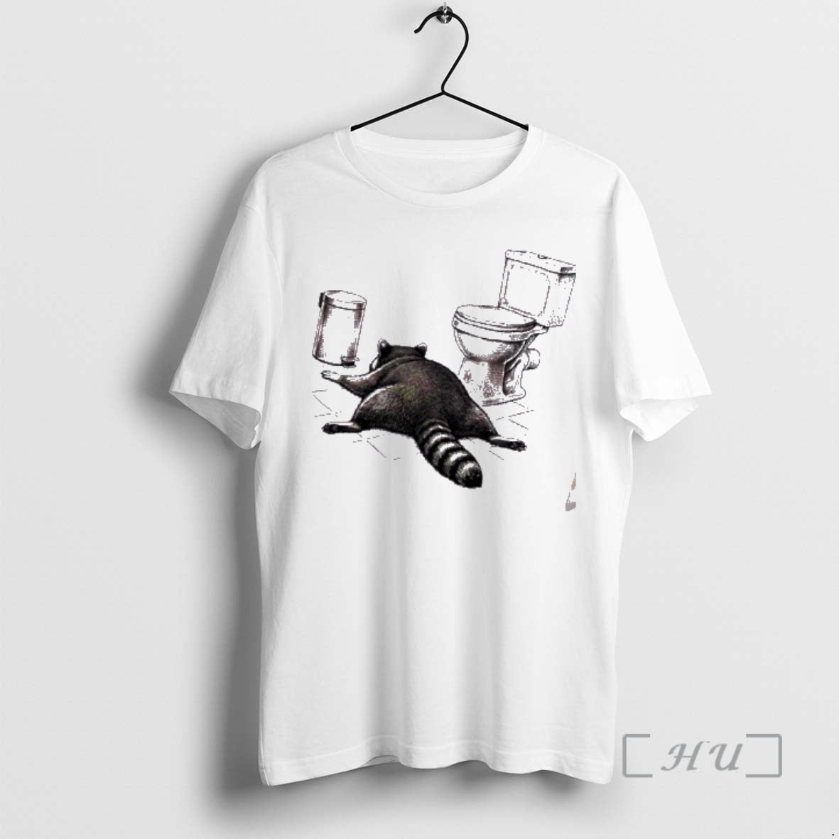 Trending Trash Raccoon Hangover Toilet T-Shirts, Hoodie, Sweatshirt | CoreVibeTees.com