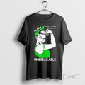 Trending Traumatic Brain Injury Warrior Unbreakable Black T-Shirts, Hoodie, Sweatshirt | CoreVibeTees.com