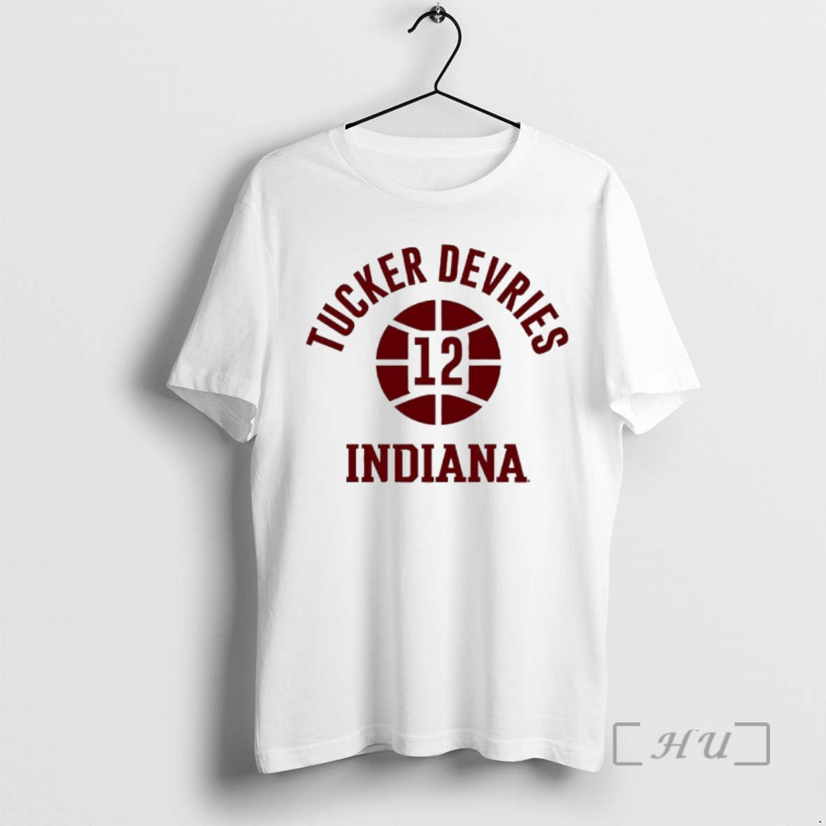 Trending Tucker Devries Name Number Ball Indiana Basketball T-Shirts, Hoodie, Sweatshirt | CoreVibeTees.com