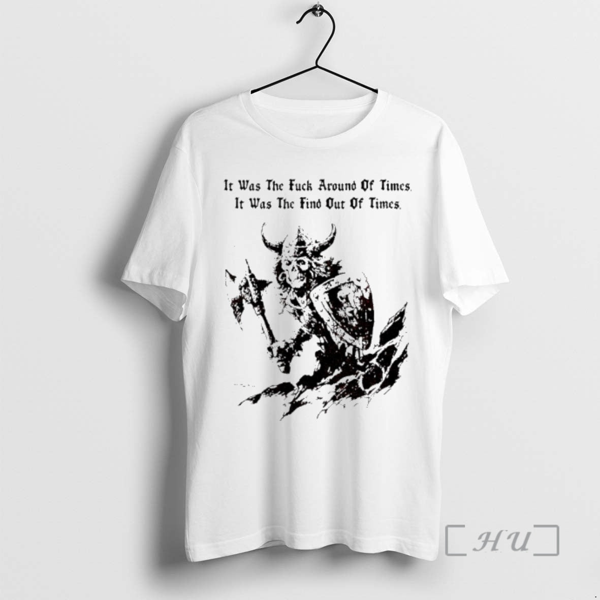 Trending Viking Skeleton It Was The Fuck Around Of Times It Was The Find Out T-Shirts, Hoodie, Sweatshirt | CoreVibeTees.com