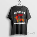 Trending Walkin In A Wiener Wonderland Christmas Black T-Shirts, Hoodie, Sweatshirt | CoreVibeTees.com