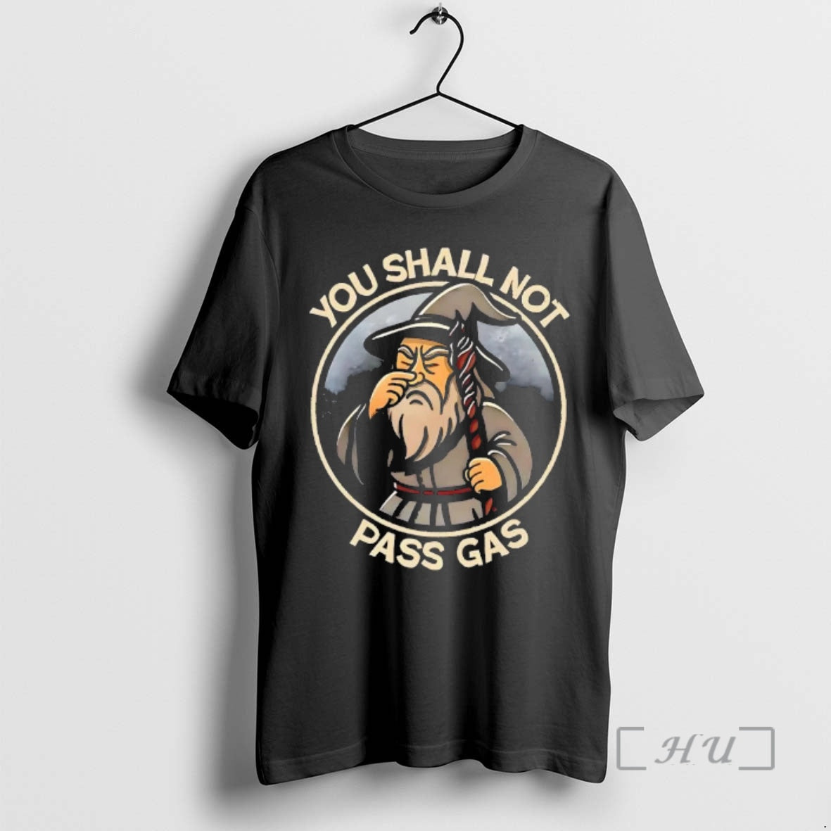 Trending Wizard You Shall Not Pass Gas Cartoon T-Shirts, Hoodie, Sweatshirt | CoreVibeTees.com
