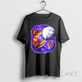 Trending Yearning Snails In Space Moon Graphic T-Shirts, Hoodie, Sweatshirt | CoreVibeTees.com