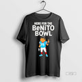 Trending Bad Bunny X The Benito Football Here For The Benito Bowl Tee Shirt Sweater