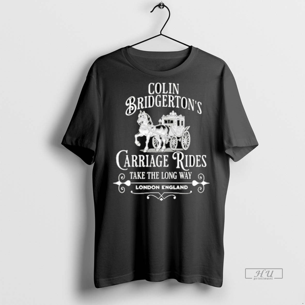 Trending Colin Bridgerton Carriage Rides London England Tee Shirt Sweater
