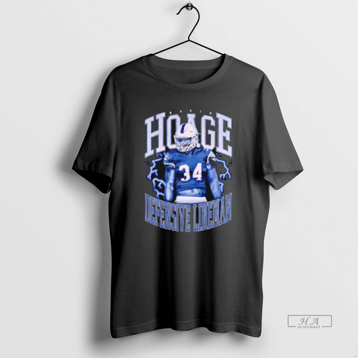 Trendy David Hoage Defensive Lineman Vintage