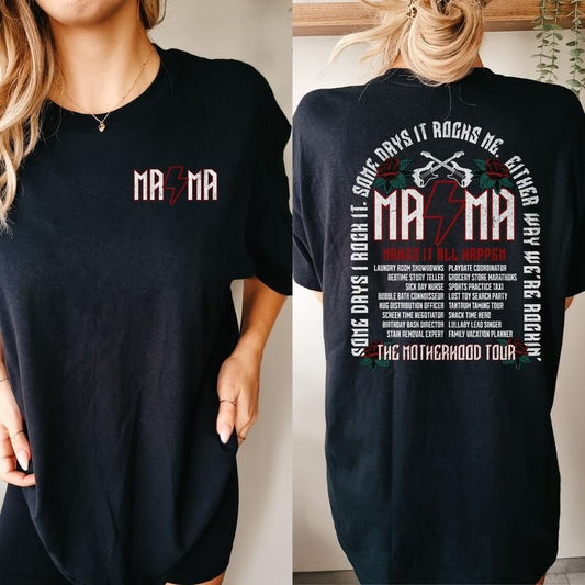 Trendy Mama  Shirt, Funny Motherhood Shirt, Mothers Day shirt