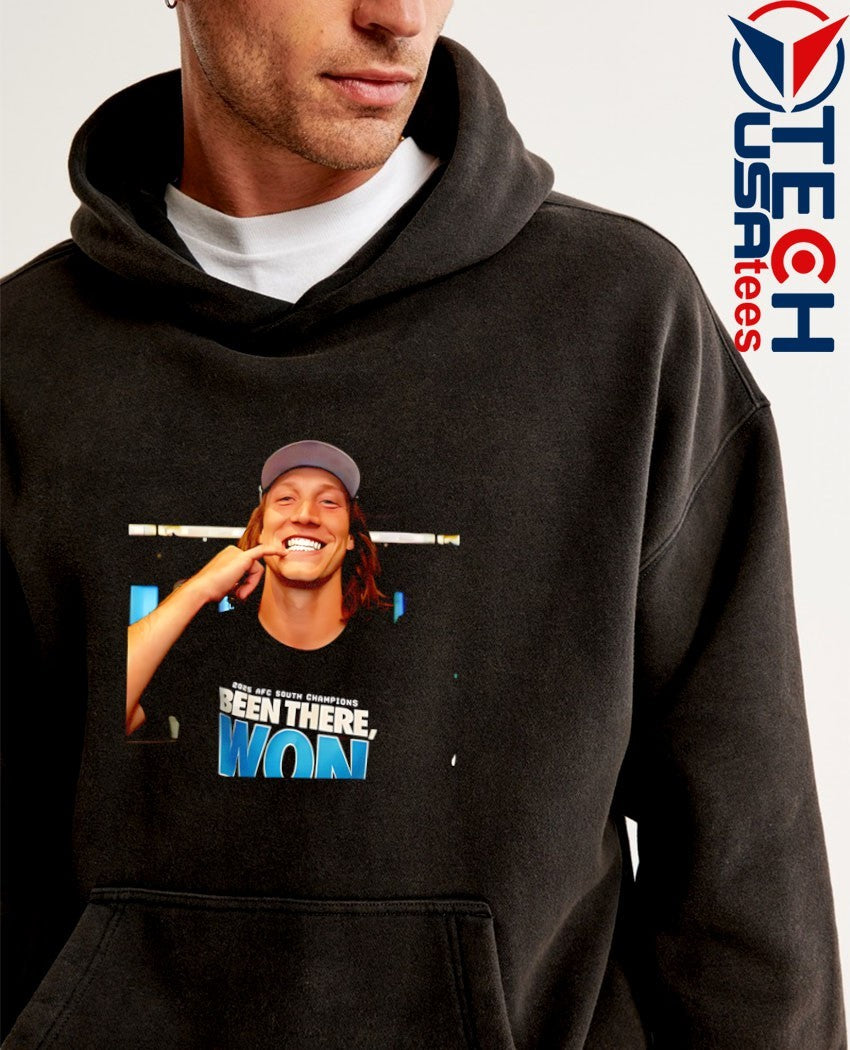 Trevor Lawrence Teeth Grillz wearing been there won that shirt