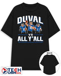 Trevor Lawrence Travis Etienne and Parker Washington Duval vs. All Y’all shirt