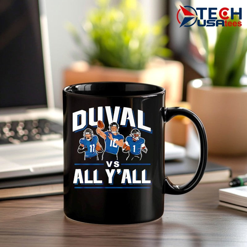 Trevor Lawrence Travis Etienne and Parker Washington Duval vs. All Y’all shirt
