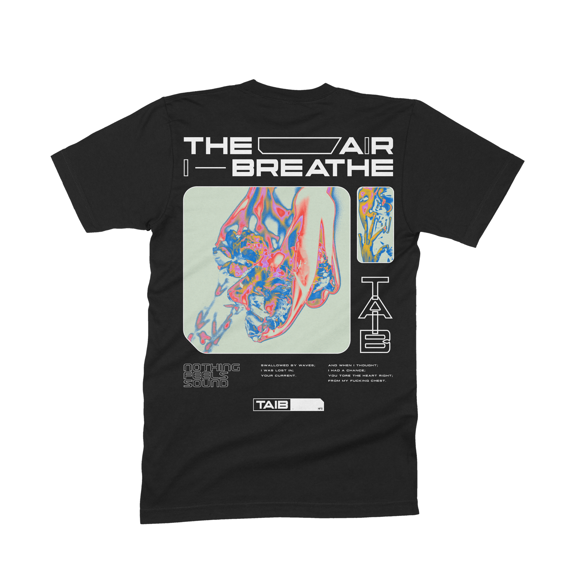 The Air I Breathe - Trippy Shirt Hoodie, Sweatshirt | CoreVibeTees.com (Image 3)