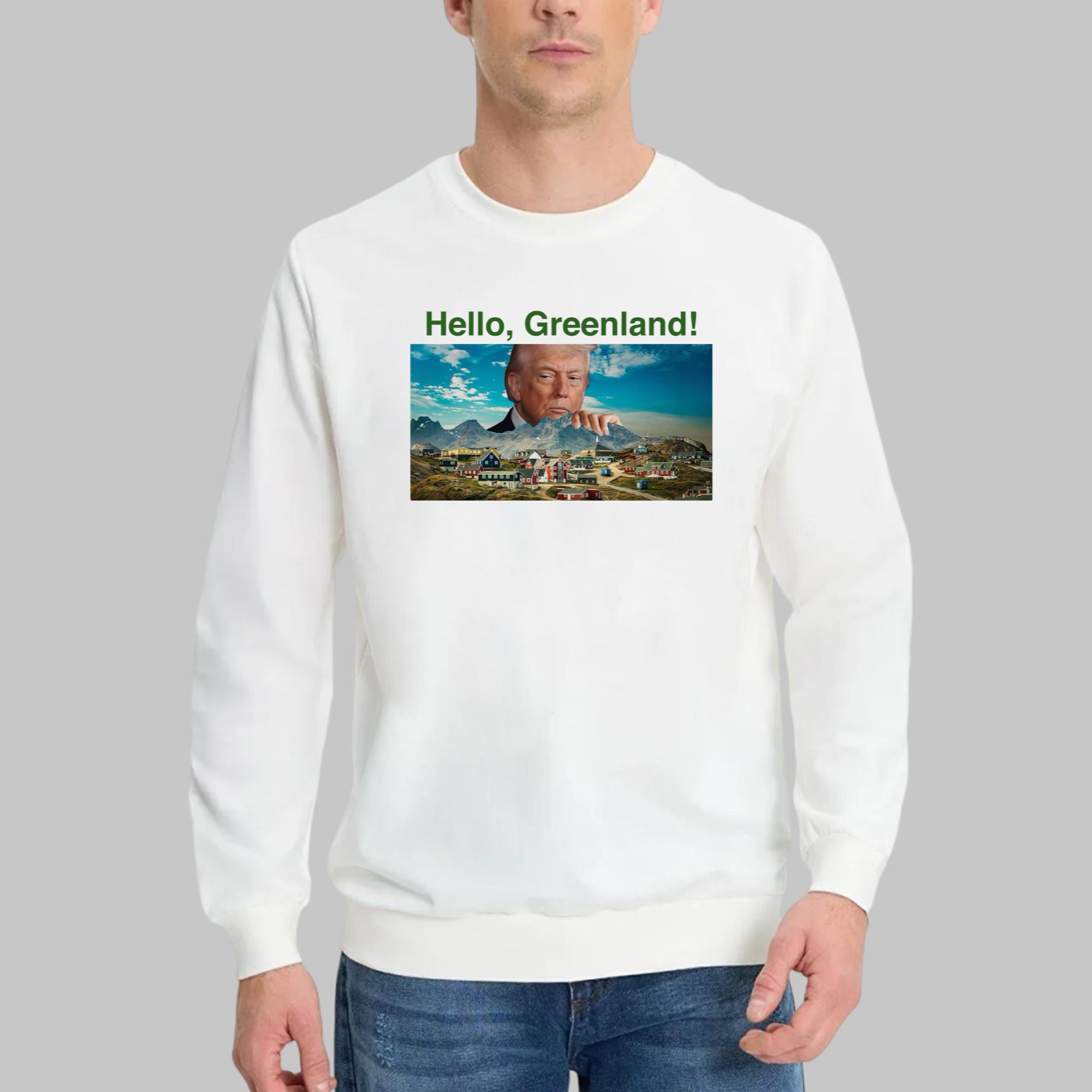 Trmp Hello Greenland Shirt
