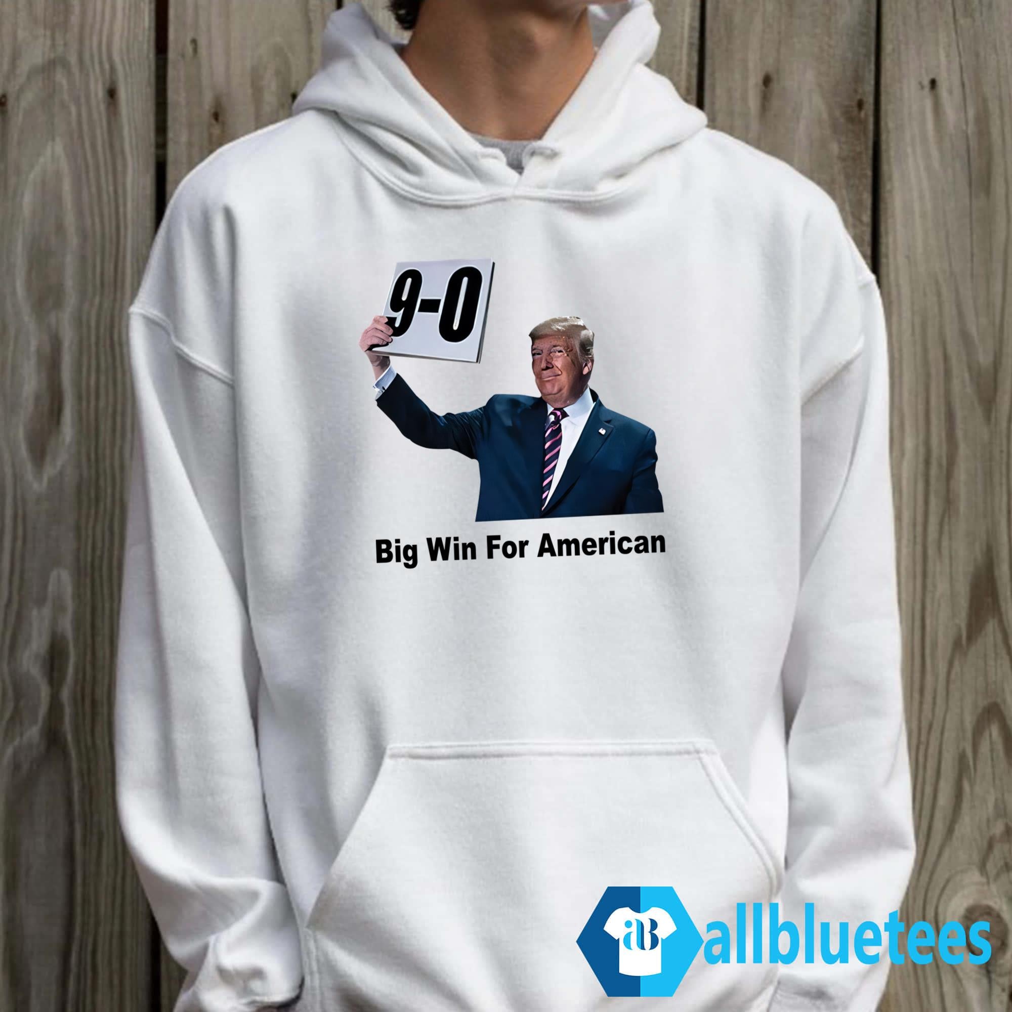 Trump 9-0 Big Win For American Shirt