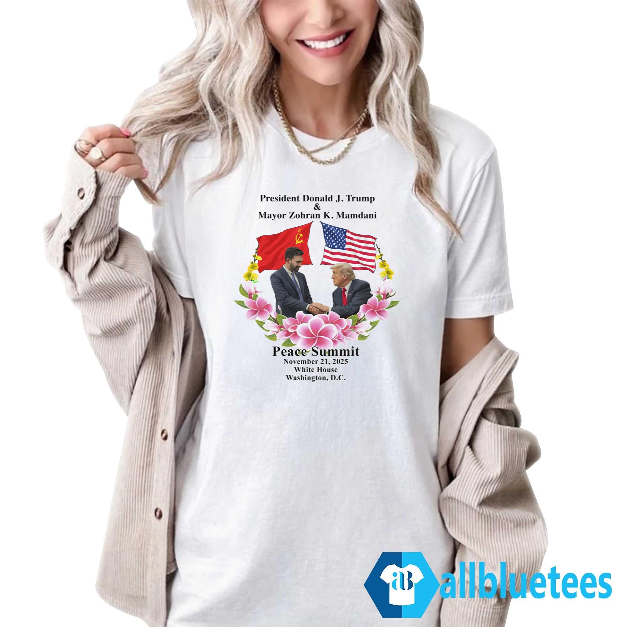 Trump And Mamdani Peace Summit Shirt