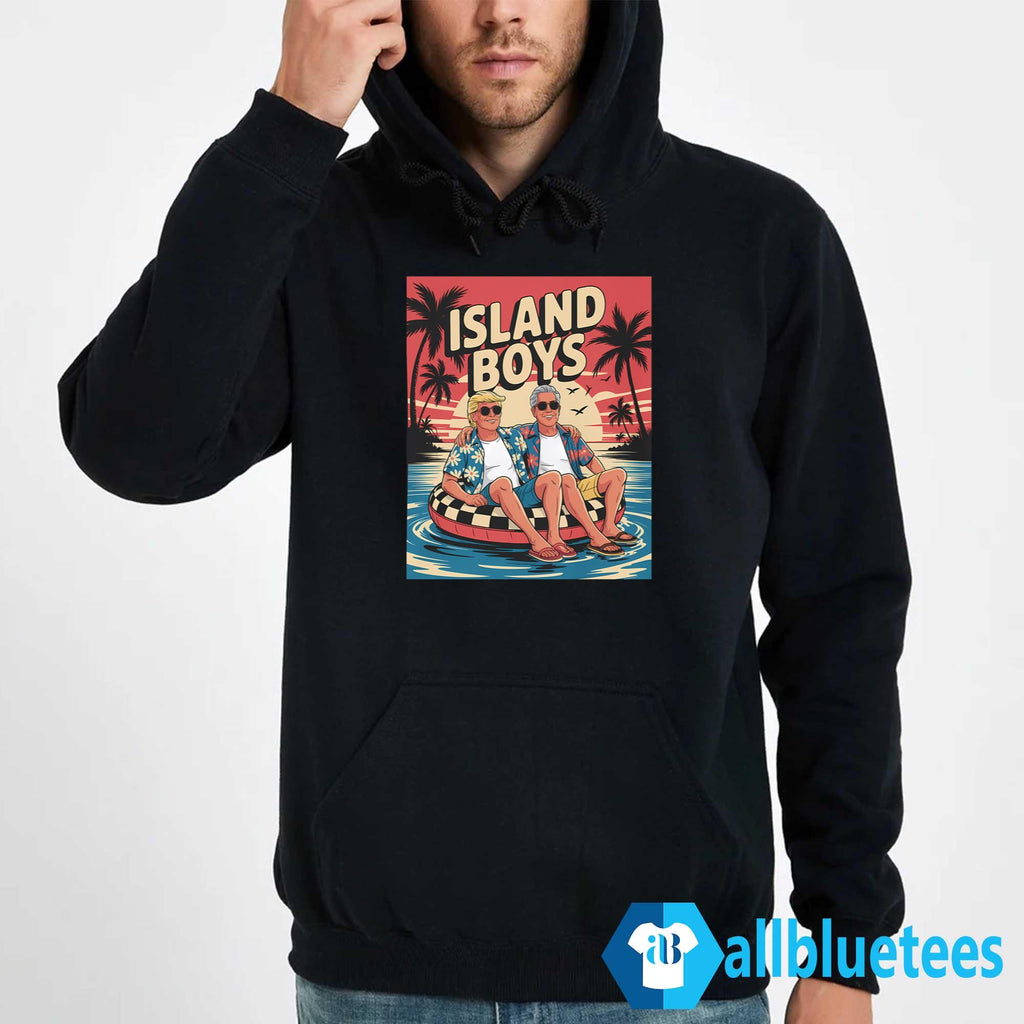 Trump Epstein Island Boys Shirt