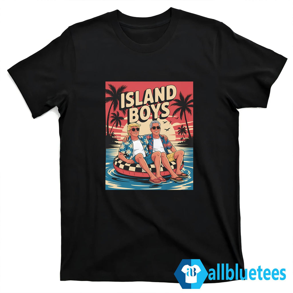 Trump Epstein Island Boys Shirt