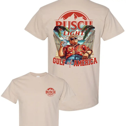 Trump Gulf Of America Bush Lighht 2Sided T-Shirt, Retro Crewneck, Gift For Lovers,, Trendy Top