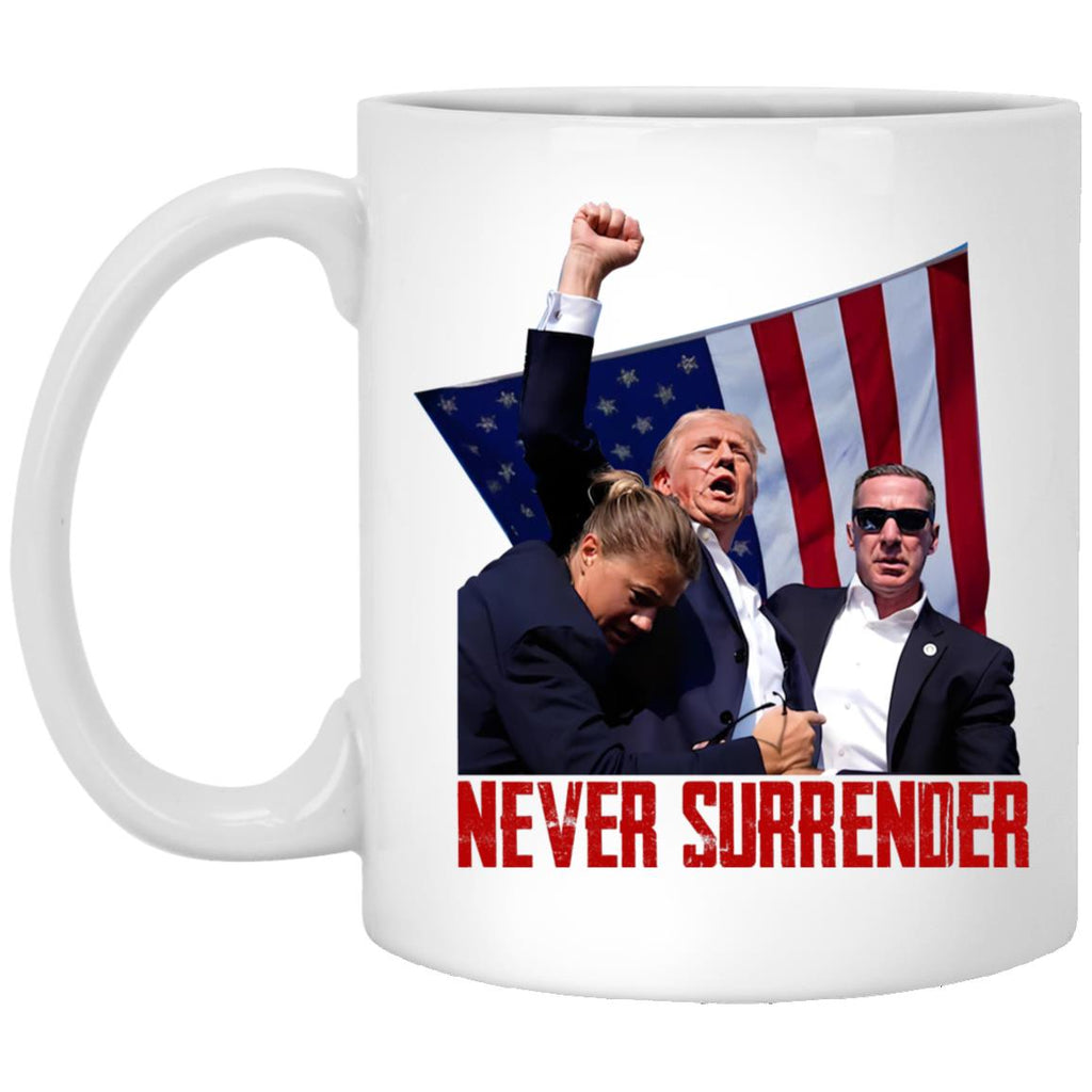Trump Rally Never Surrender Mug