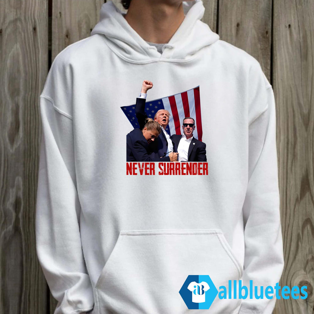 Trump Rally Never Surrender Shirt