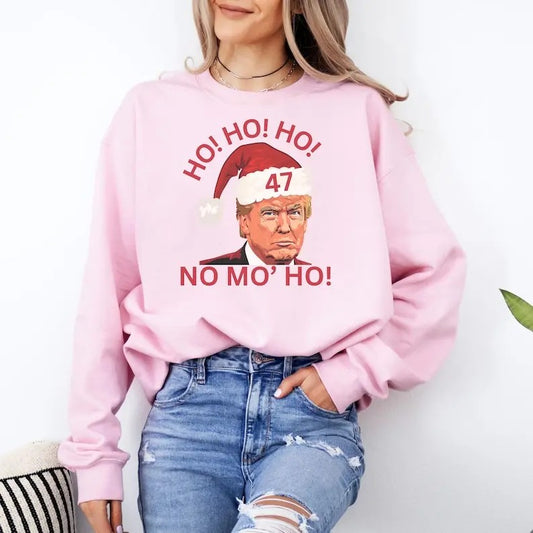 Trump Sweatshirt Trump Christmas Crewneck Trump 2024 Funny Trump MAGA Sweatshirt 45 47 Shirt Republican