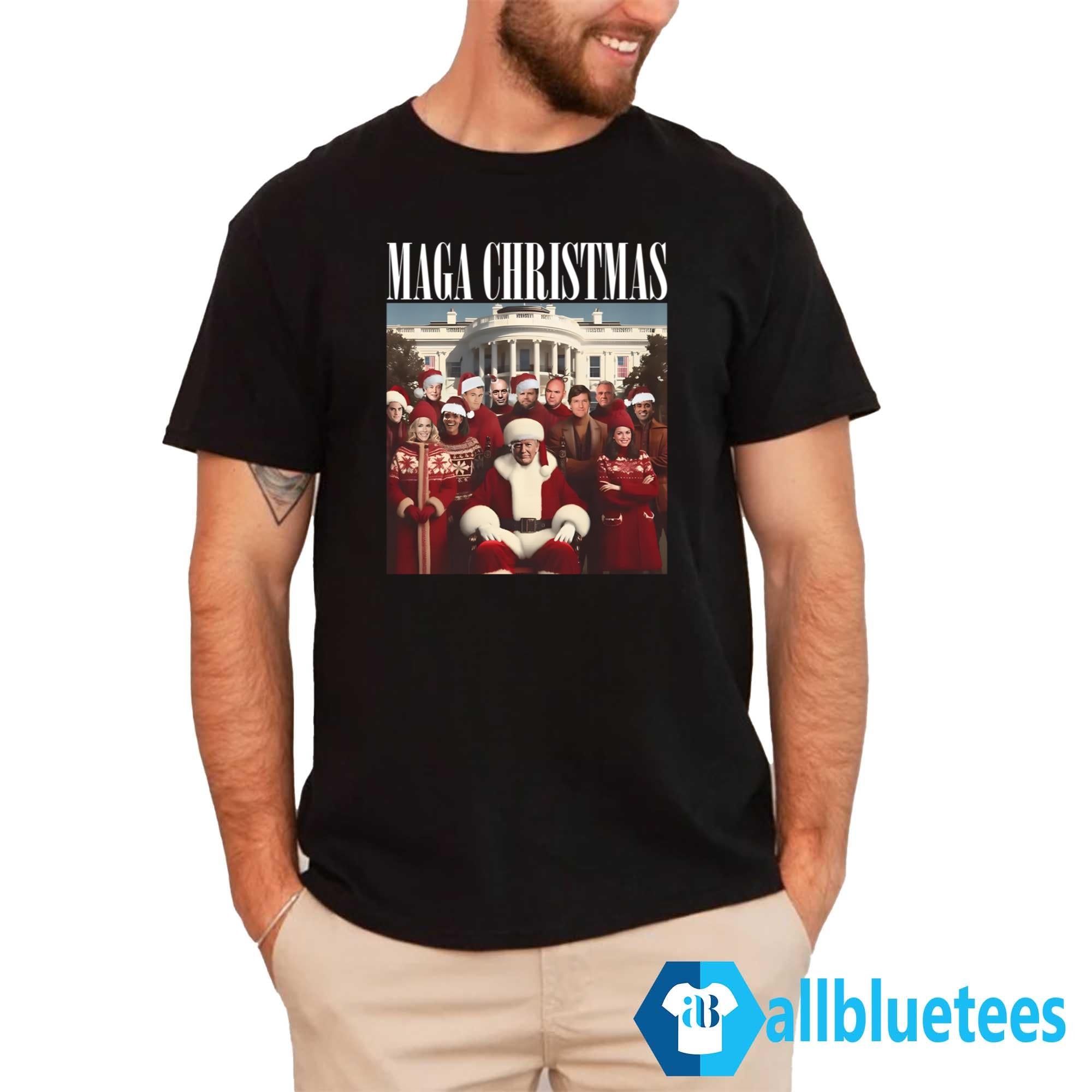 Trump White House MAGA Christmas Shirt