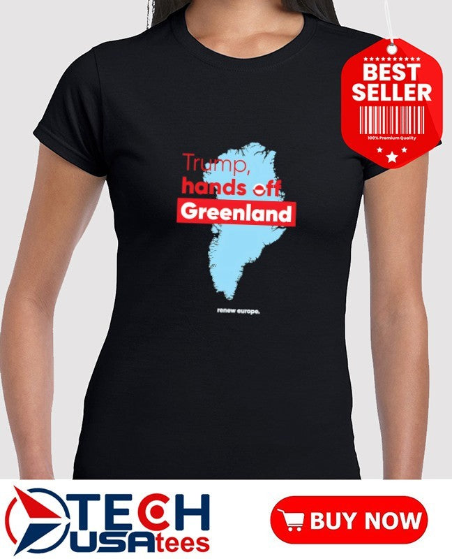 Trump hands off Greenland State shirt