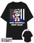 Trump make Venezuela great again flag shirt