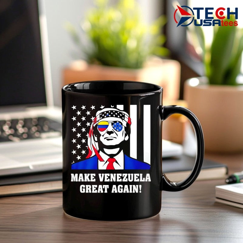 Trump make Venezuela great again flag shirt