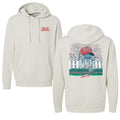 MAGA White House Pigment Dyed Premium Hoodie T-Shirts, Sweatshirt | CoreVibeTees.com (Image 1)