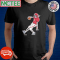 Tuck Fexas Crimson skeleton football shirt