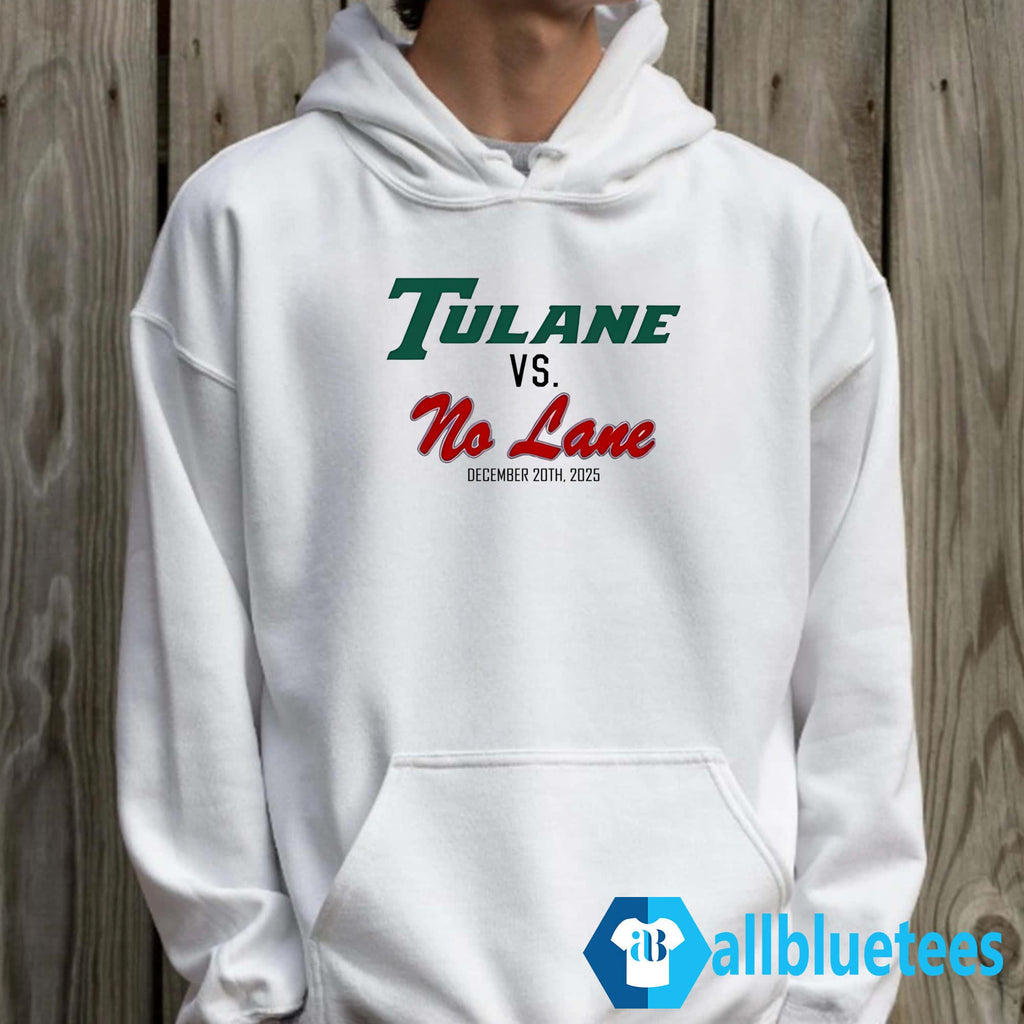 Tulane Vs No Lane December 20Th 2025 Shirt