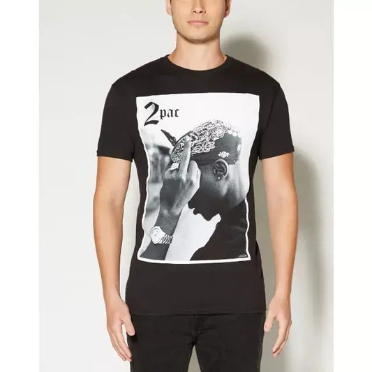 Tupac Bandana T shirt, Hip Hop Tee Short Sleeve, Gift For him and her, Trendy shirt, gifts for fan, Graphic shirt,  unisex shirt for men and women
