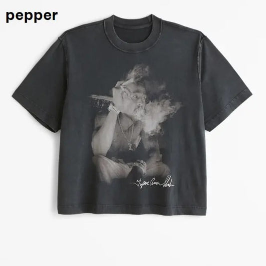 Tupac Shakur Graphic Tee, Hip Hop Tee Short Sleeve, Gift For him and her, Trendy shirt, gifts for fan, Graphic shirt,  unisex shirt for men and women