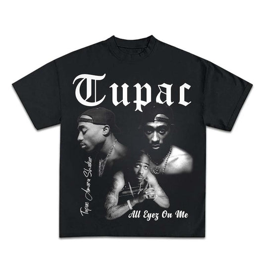 Tupac Shakur Rapper Makaveli Tees Small 2pac All Eyez On Me Hip Hop Festival Concert Music Rap Tshirt