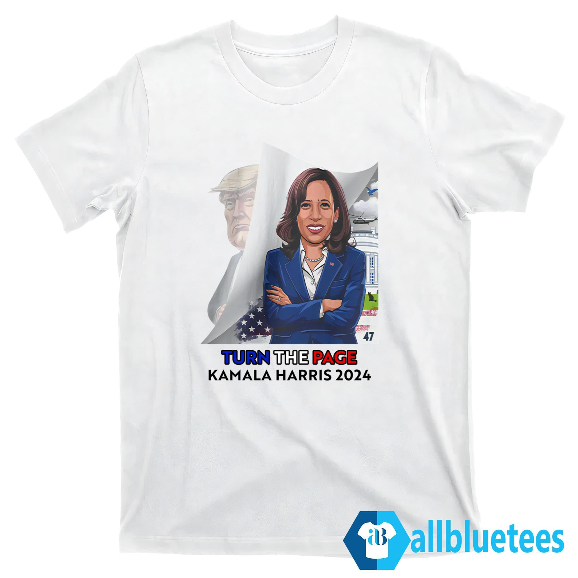 Turn The Page 47 Kamala Harris 2024 Shirt