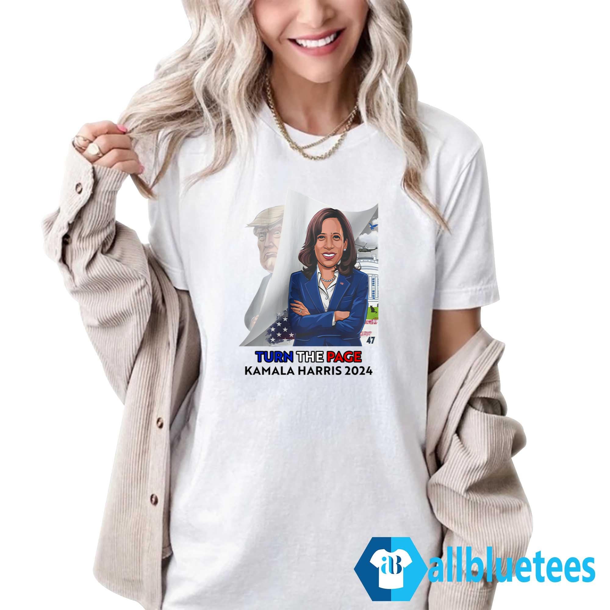 Turn The Page 47 Kamala Harris 2024 Shirt