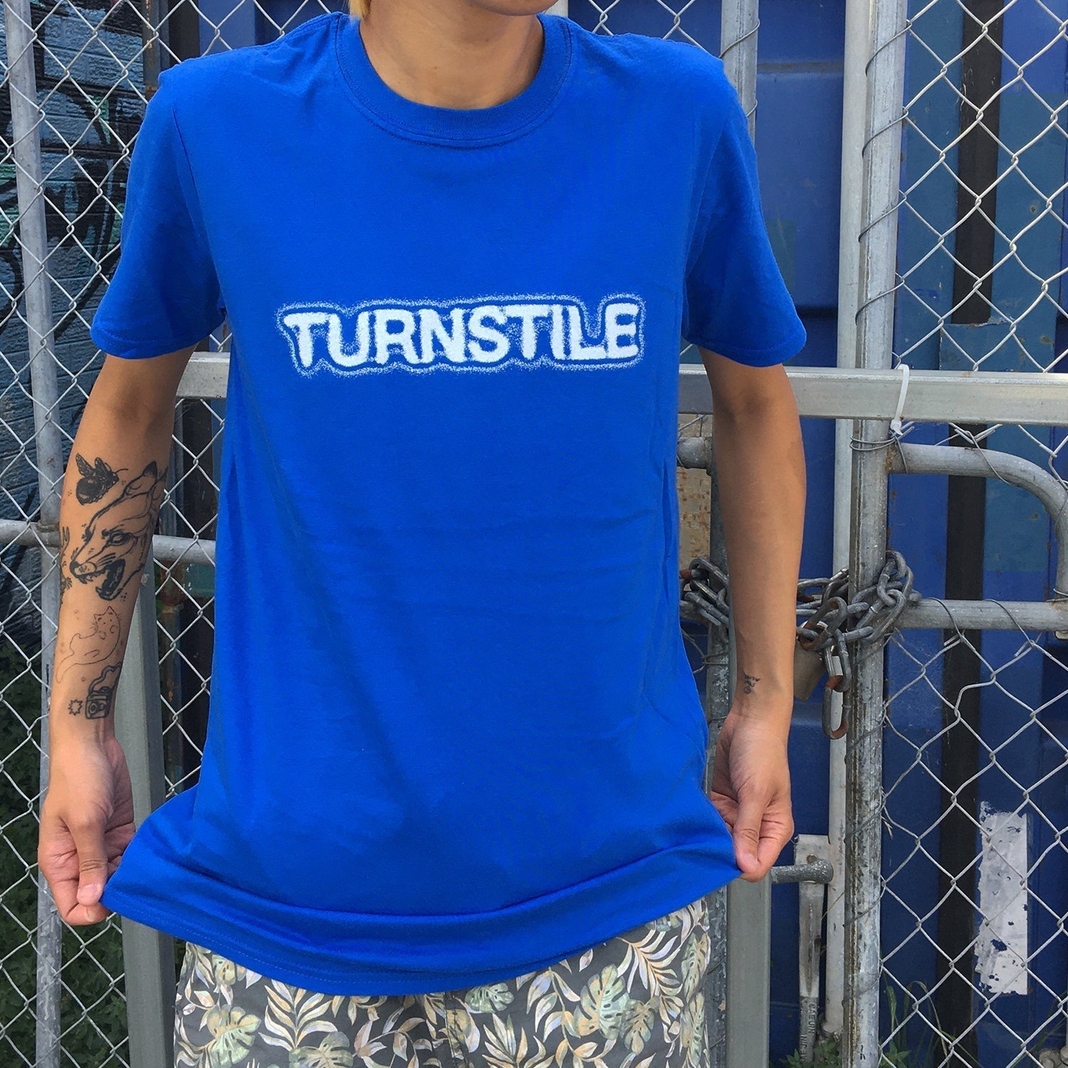 Blackout T-Shirt (Royal Blue) Hoodie, Sweatshirt | CoreVibeTees.com (Image 2)