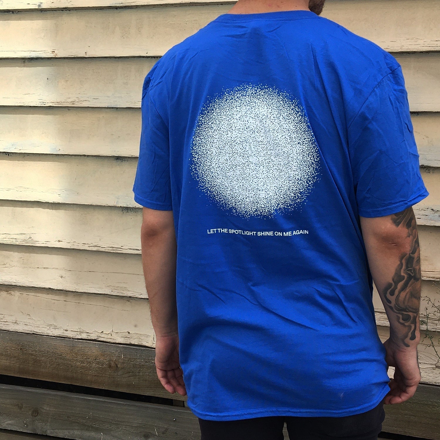 Blackout T-Shirt (Royal Blue) Hoodie, Sweatshirt | CoreVibeTees.com (Image 3)
