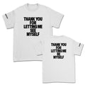 Thank You T-Shirt (White) Hoodie, Sweatshirt | CoreVibeTees.com (Image 1)