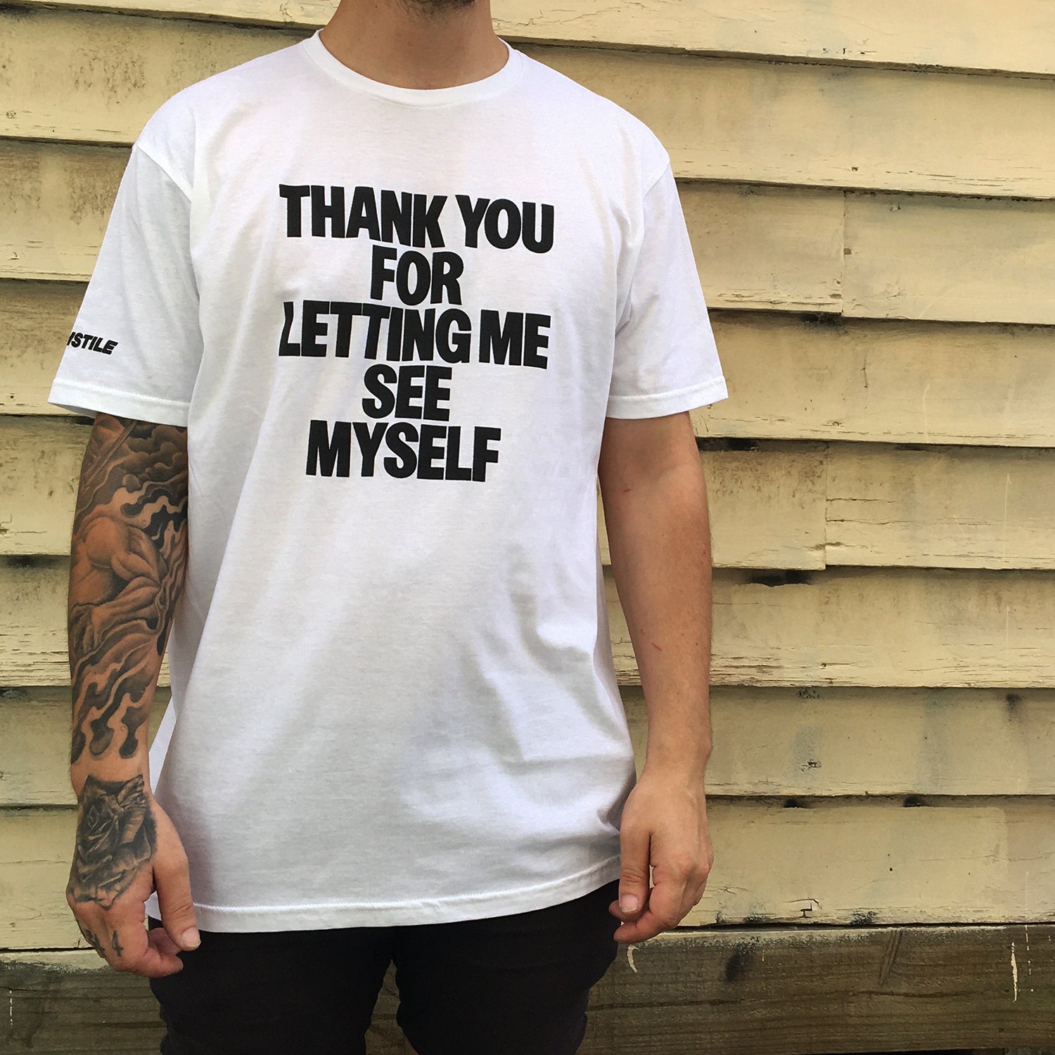Thank You T-Shirt (White) Hoodie, Sweatshirt | CoreVibeTees.com (Image 2)