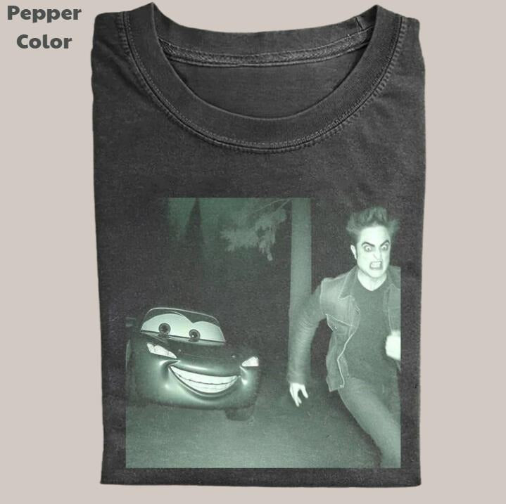 Twilight Vintage Tee, Edward Cullen Run T-Shirt, Meme Cringe Funny Dumb Shirts, Unisex Movie Shirt Menswear Womenswear Streetwear