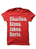 Two And A Half Men Cast T-Shirt Hoodie, Sweatshirt | CoreVibeTees.com