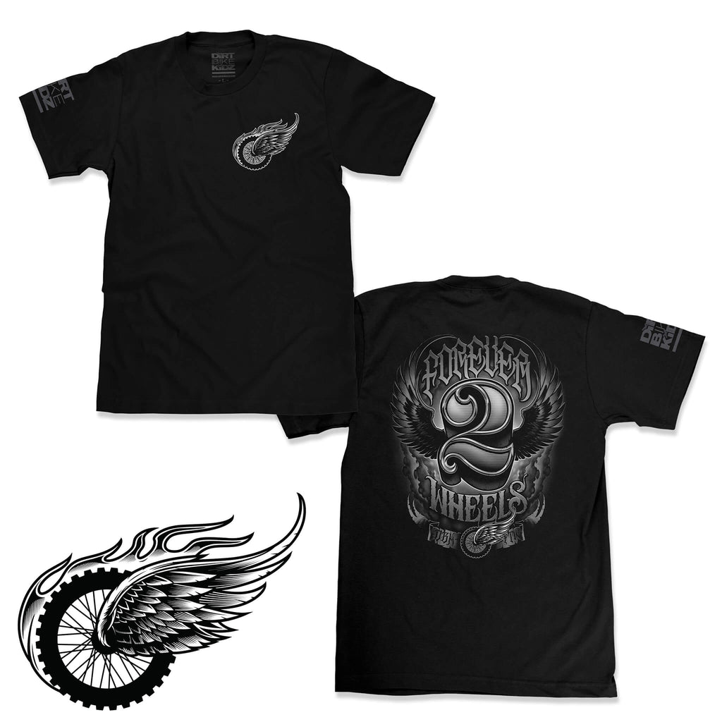 Two Wheels - Tee Hoodie, Sweatshirt | CoreVibeTees.com (Image 1)