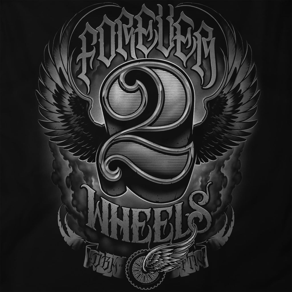 Two Wheels - Tee Hoodie, Sweatshirt | CoreVibeTees.com (Image 4)