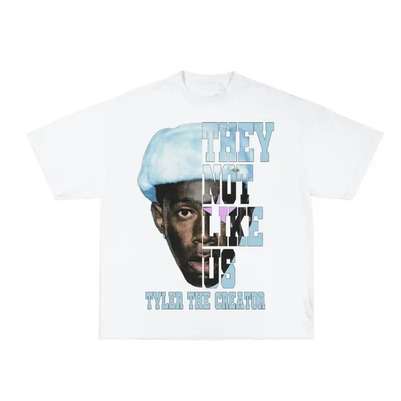 Tyler Creator They Not Like Us Graphic T-Shirt Fans Gift